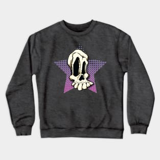 Toothy Skull Crewneck Sweatshirt